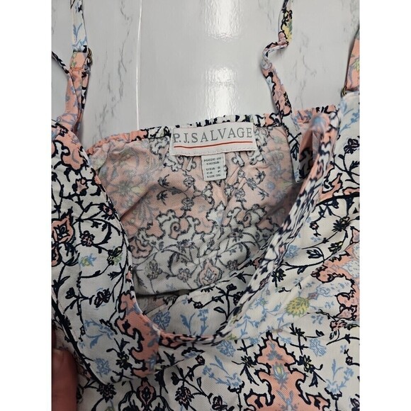 P.J. Salvage Womens Coral Print Pajama Sleep Cami Tank Top Size Small NEW $48 - Picture 4 of 5